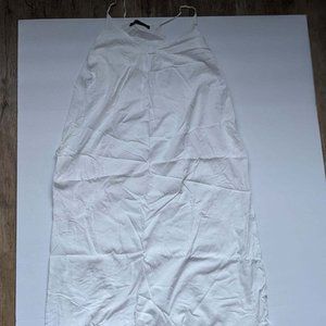 Zara Linen White Dress